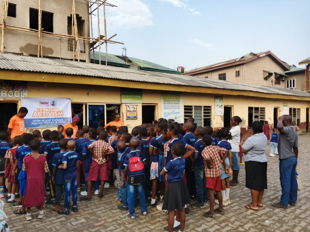 Pupils of EL Shaddai Nursery and Primary School, Makoko, Lagos